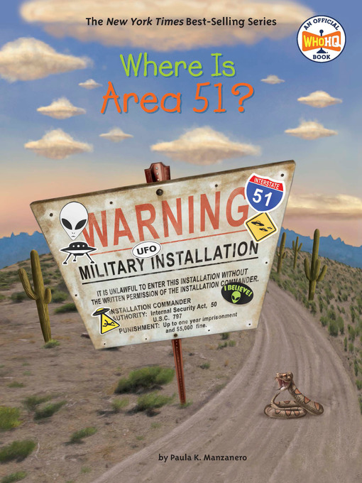 Title details for Where Is Area 51? by Paula K. Manzanero - Available